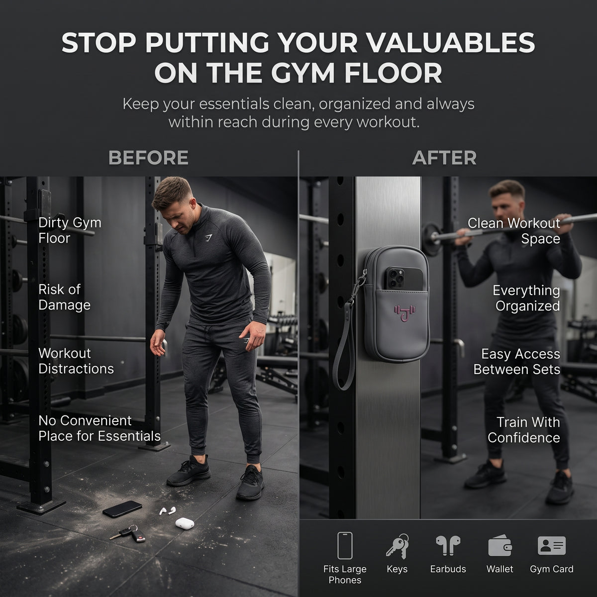 GYMHOOK Magnetic Essential Holder