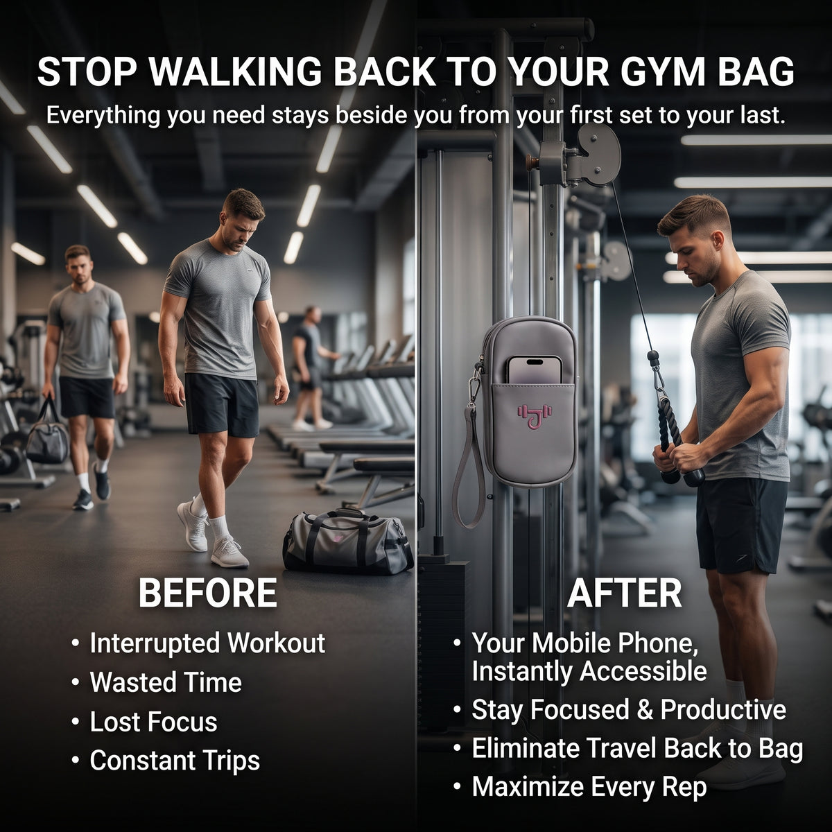GYMHOOK Magnetic Essential Holder