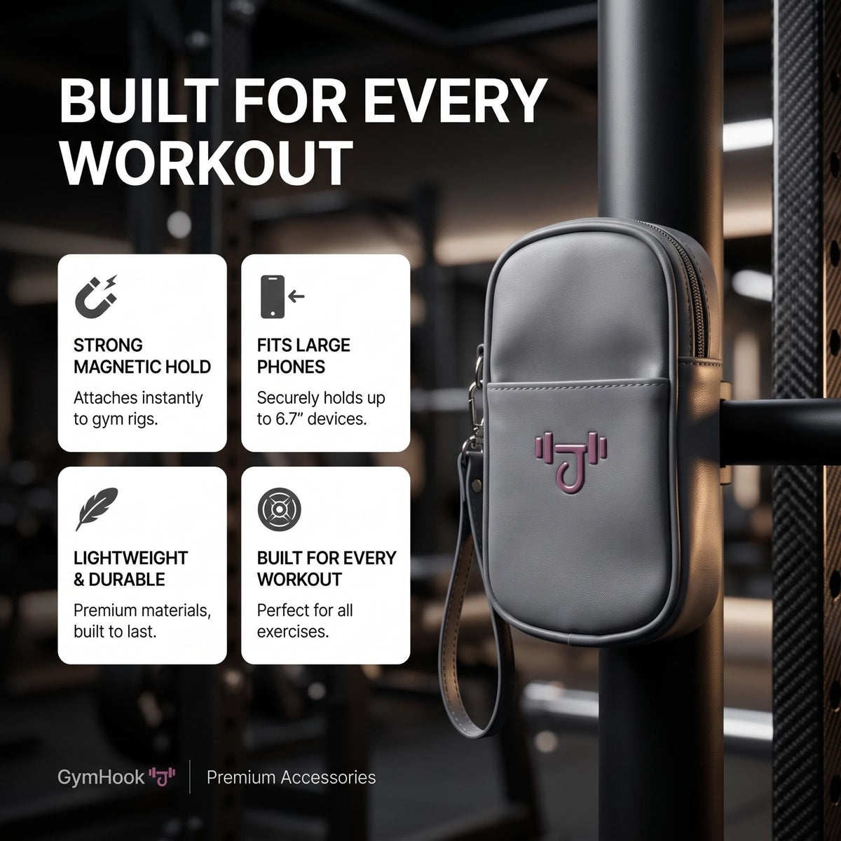 GYMHOOK Magnetic Essential Holder